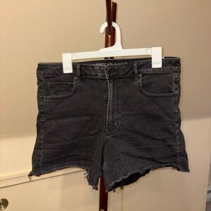 American Eagle Outfitters Women's Dark Gray Jean Shorts